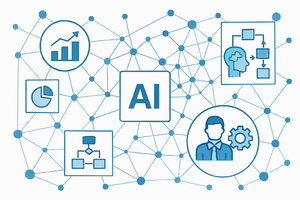 AI data integration and workflow visualisation for enterprise systems