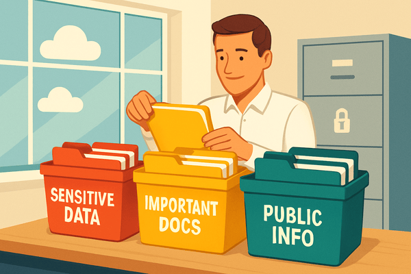 Implementing data classification to protect sensitive data and boost daily workflows